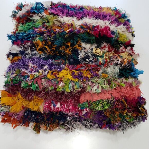 Fun, Colorful 19 x 19 Square Throw Pillow - Picture 6 of 7